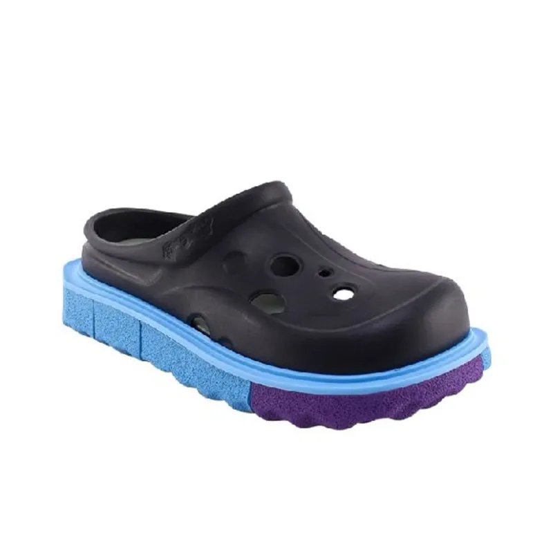 OFF WHITE Spongesole Meteor Slipper Black-1