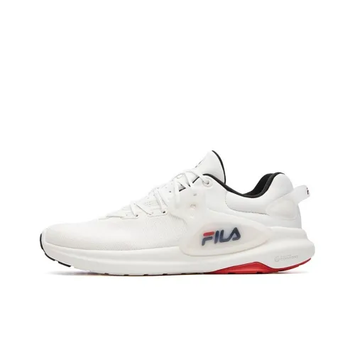 FILA Running Shoes Women's Low-Top Courtyard Mustard White