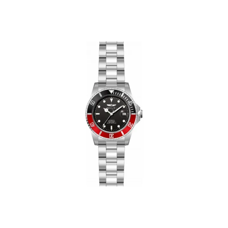 INVICTA Wrist Watch Automatic Mechanical Movement Stainless Steel Strap 43mm Black Dial Men's Watches-1