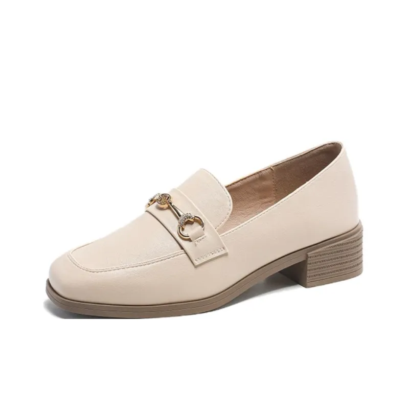 DUSTO Loafers Women's Black/Beige-5
