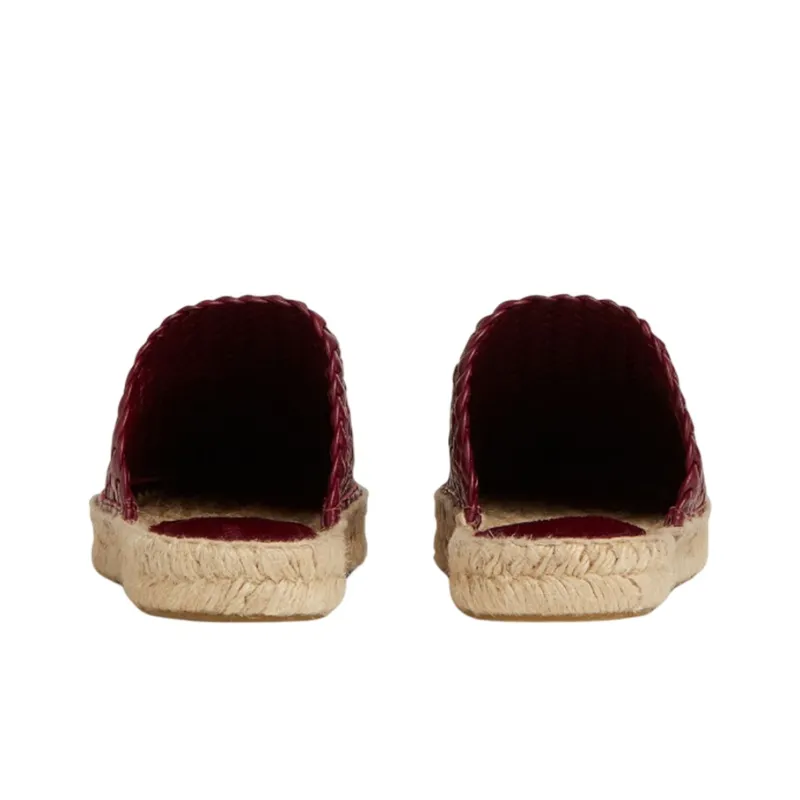 Bottega Veneta Wrap toe Slippers Women's Red-3