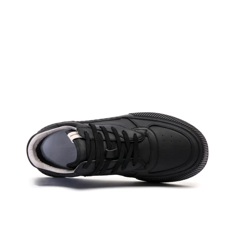 Anthony Miles Stylish Skateboarding Shoes Men's Black-2