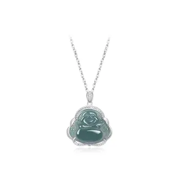Bailijin Bean Type Jadeite Necklaces Unisex
