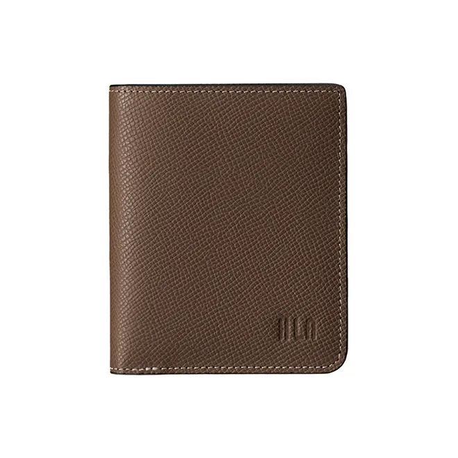 HLA Cow Leather Wallet Card Holder, Wallet, Wallet Men's Brown-4