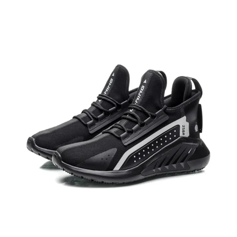 LiNing Cushioning, Breathable, And Resilient Design Low Top Casual Shoes Men's-2