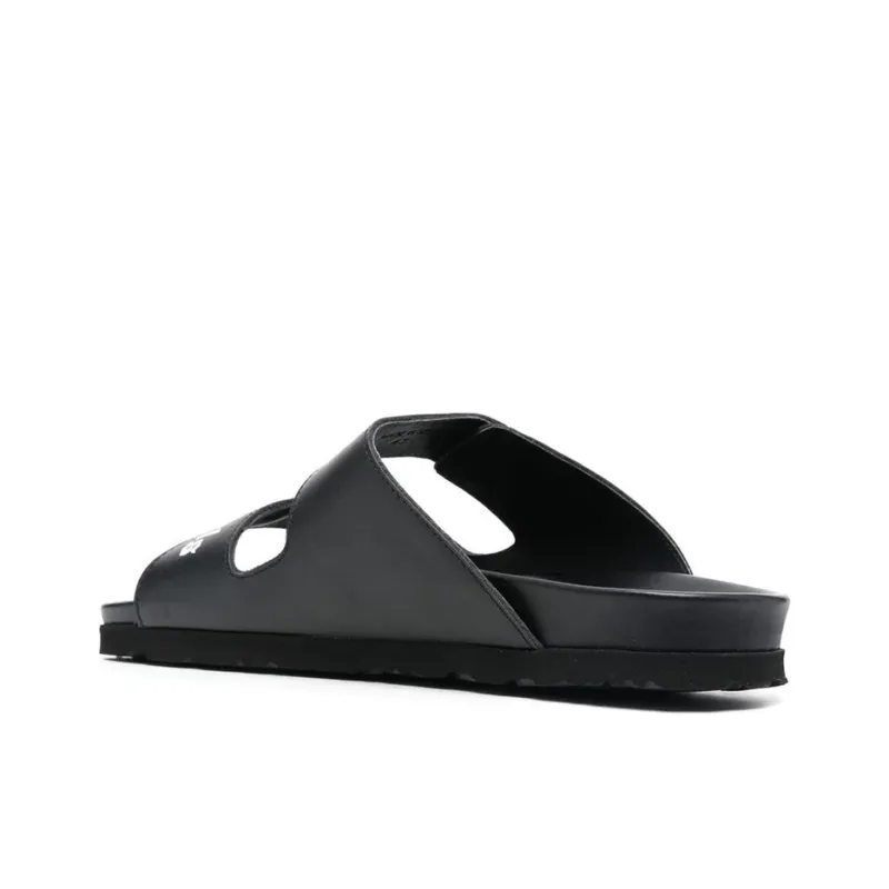 PALM ANGELS Logo Printed Strap Sandals-2