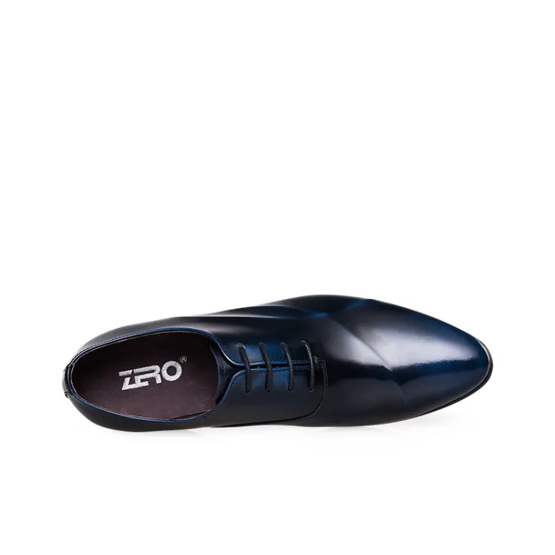 ZRO Dress Shoes Men Low Top Black/Blue/Burgundy-9
