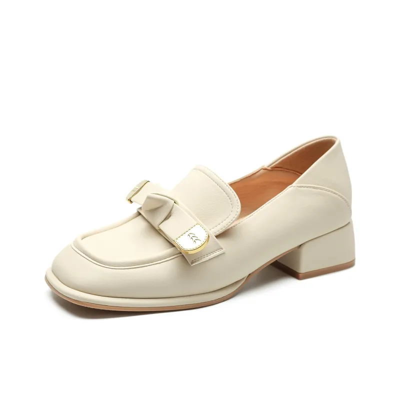 FLOSSIE Loafers Women's Black/Ecru-4