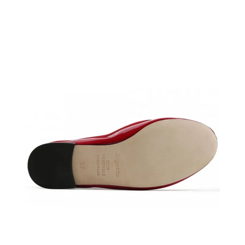 Repetto Cendrillon Ballet Flat Shoes Women's Red-4