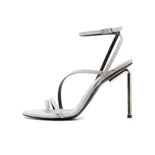 OFF-WHITE Allen Stylish Sandal 11cm Women's Silver
