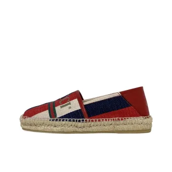 GUCCI Striped Espadrille 'Red White Blue'