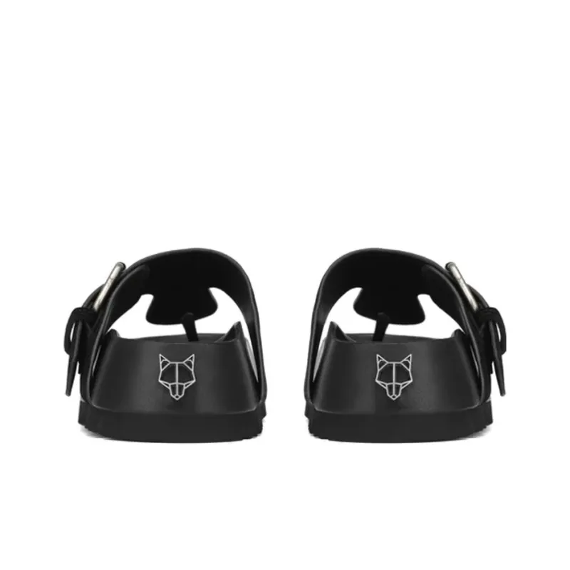 Naked Wolfe Vixen Slip-Resistant Flip Flops Women's Black-3