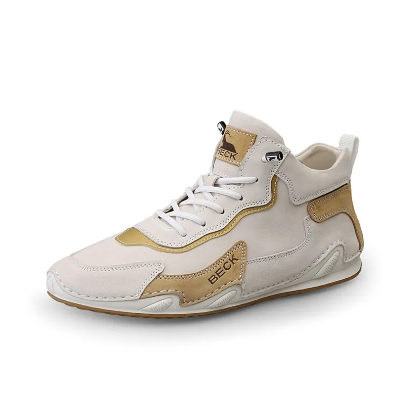 BECK Anti Slip Wear Resistant High Top Casual Shoes Men's-1