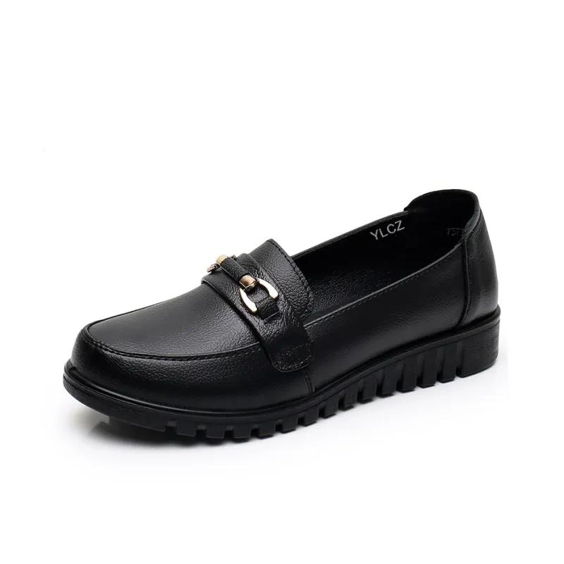 Captain Illy Casual Single Shoes Women's Black-0