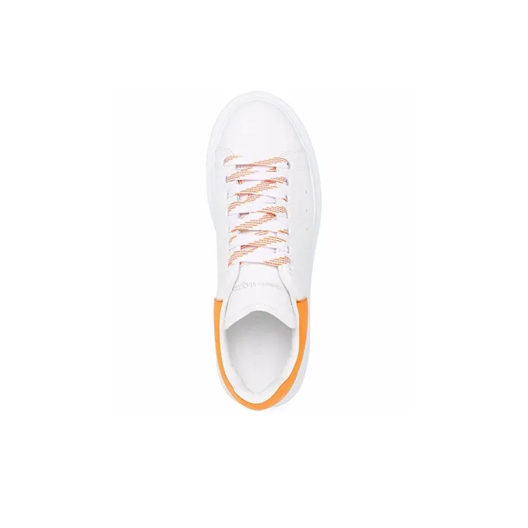 Alexander McQueen Oversized Sneaker 'Orange Suede' Women's-3
