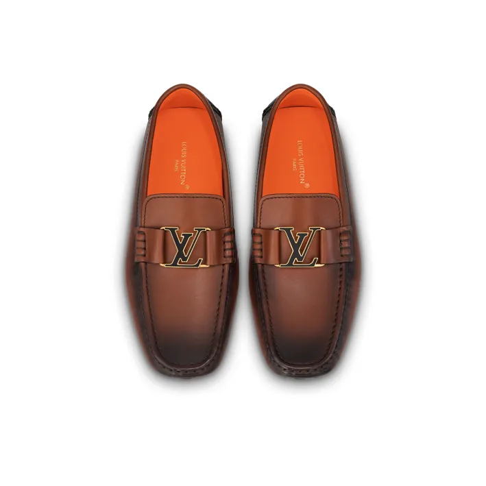 LOUIS VUITTON Monte Carlo Casual Shoes Men's Brown-2