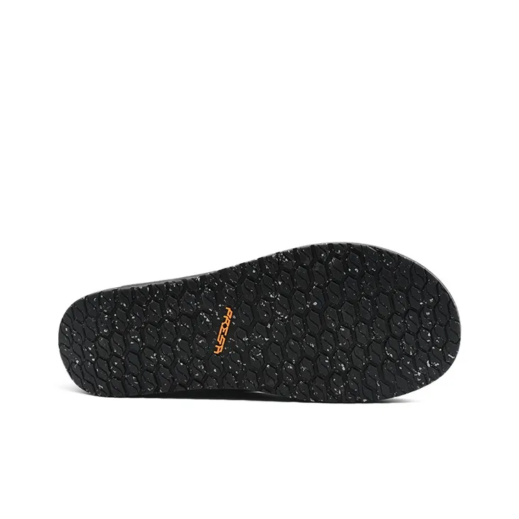 SCARPA Rubber Sole Slip Resistant Flip Flops Unisex Black-4