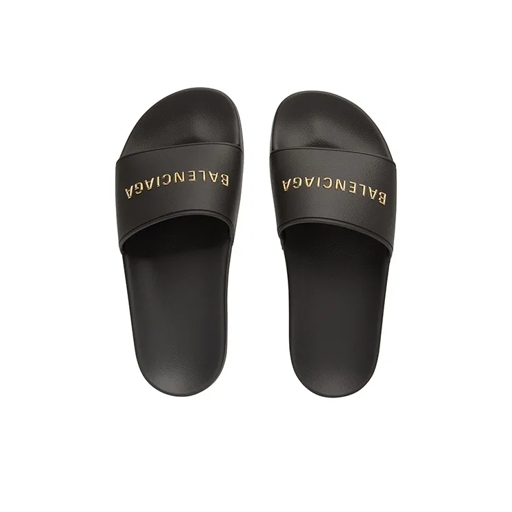 Balenciaga Logo-strap Pool Slides-3