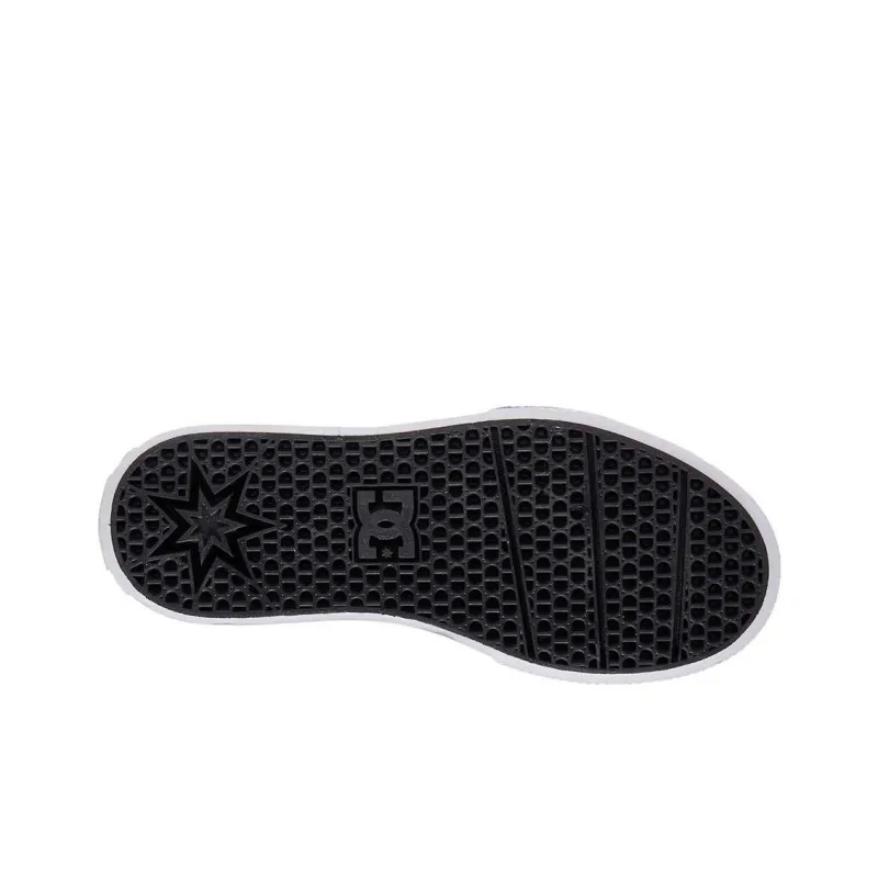 DC Shoes Shock Absorbers With Slip Resistant And Abrasion Resistant Properties Low Top Canvas Shoes Women's Black-3
