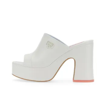 CHIARA FERRAGNI Logo Detailed Heeled Sandals Women's