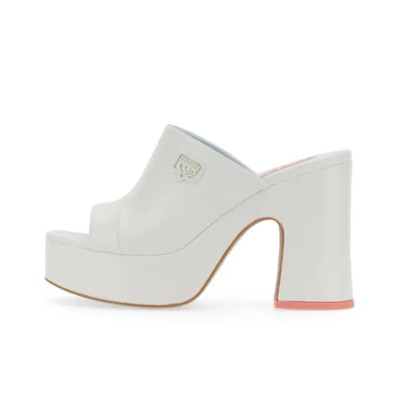CHIARA FERRAGNI Logo Detailed Heeled Sandals Women's-0