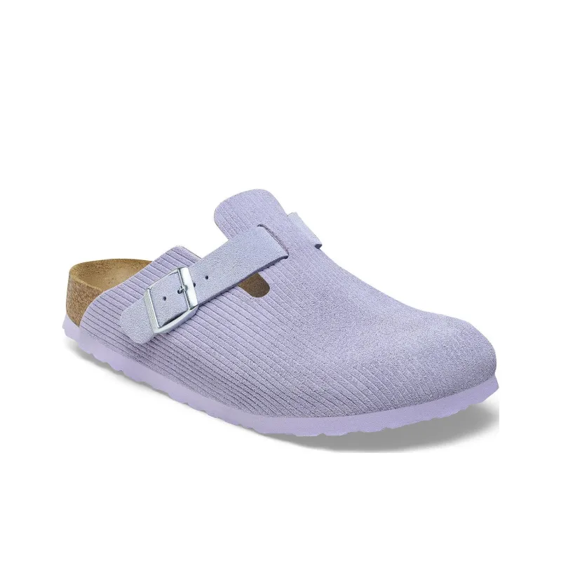 Birkenstock Antibacterial Quick-Dry Slip-Resistant Wrap-toe Slippers Unisex Purple Narrow Fit-1