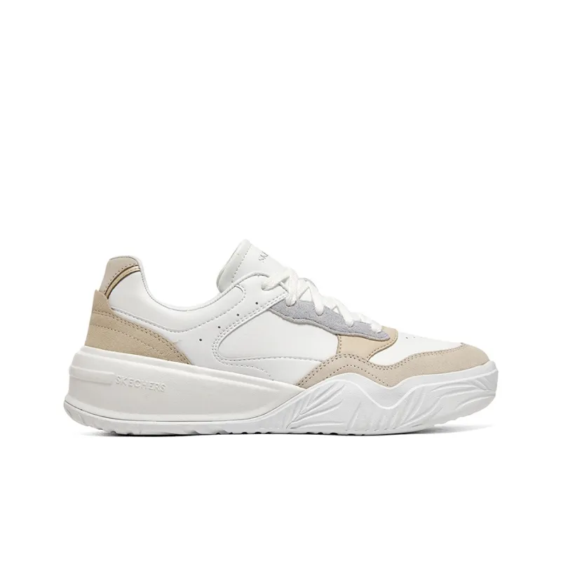 Skechers Denali Shoes 'White Beige' Women's-1