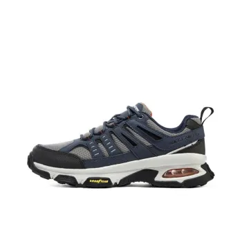 Skechers Low Top Casual Running Shoes Men's Blue Gray