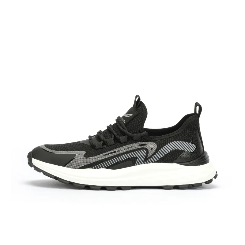 RED DRAGONFLY Casual Shoes Men Low Top Black Rice/Black Plum-1