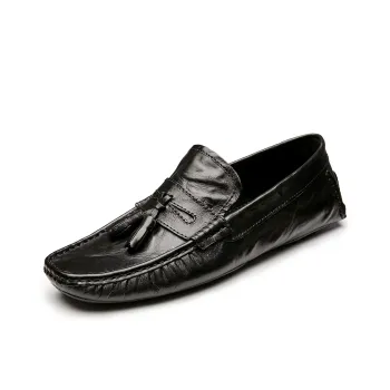 Brounvanm Men's Casual Shoes Men Low Top Black/Brown