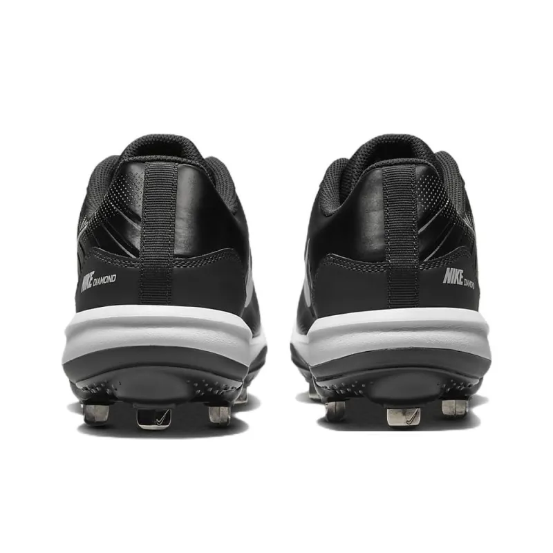 Nike Alpha Huarache Varsity 4 Low 'Black Dark Smoke Grey'-4