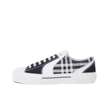 Burberry Stylish Skateboarding Shoes Men's White Blue