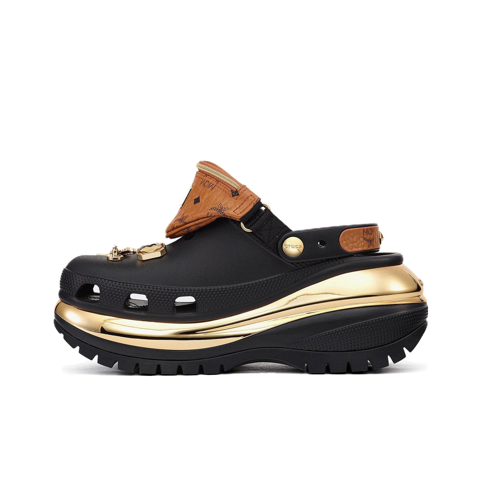 Crocs X MCM Clogs Unisex - POIZON Crocs X MCM Clogs Unisex - POIZON