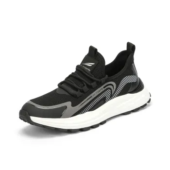 RED DRAGONFLY Casual Shoes Men Low Top Black Rice/Black Plum