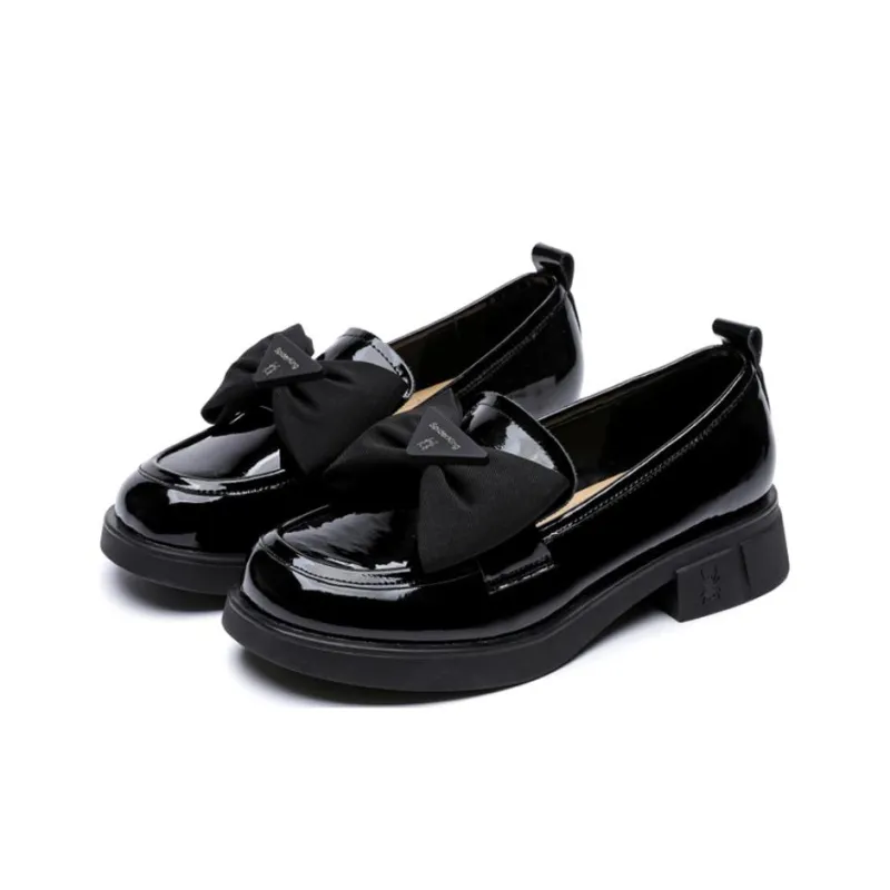 Spider King Loafers Women's Black/Beige-3