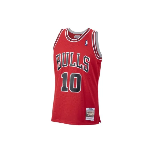 NBA Chicago Bulls Basketball Jerseys Men Red