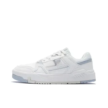LiNing ACE V2 Durable Breathable Low Top Skateboard Shoes Women's White Gray