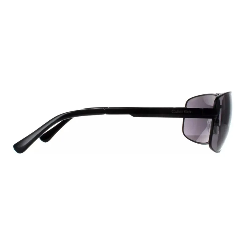 CALVIN KLEIN Metal Aviator Sunglasses Men's Black-3
