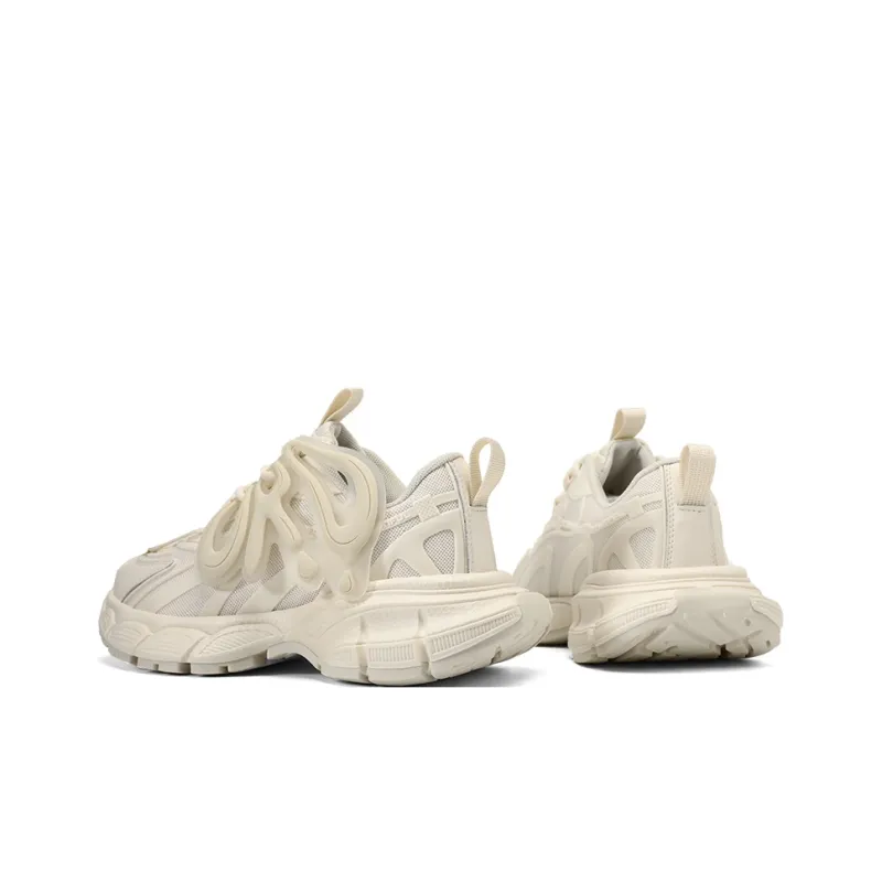 ORD Low Top Chunky Sneakers Unisex Beige-3