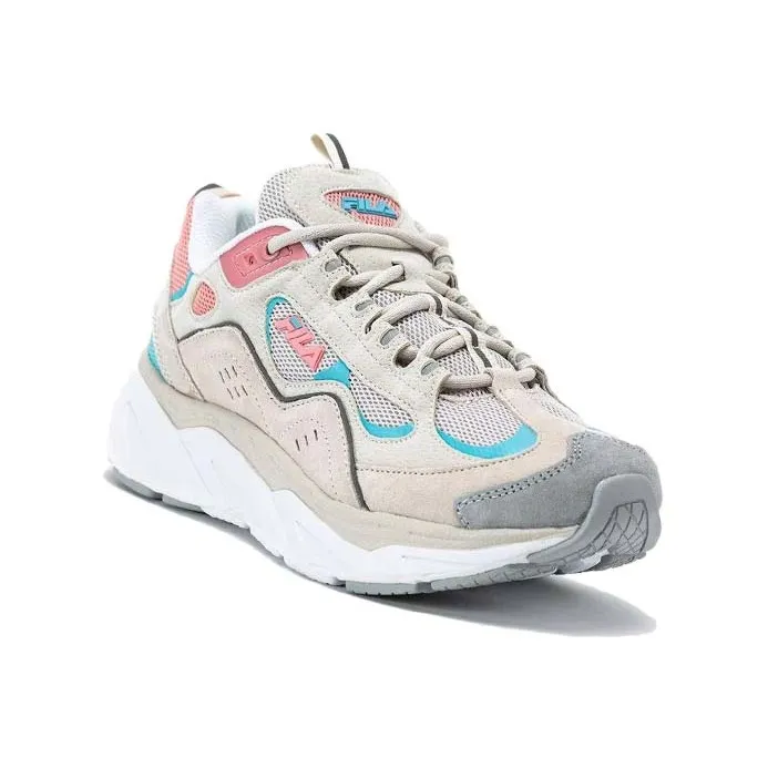 FILA Abrasion Resistant Breathable Low Top Running Shoes Women's Pink-1