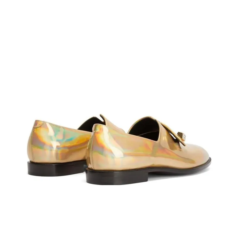 giuseppe zanotti Marty Iridescent-leather Loafers-4