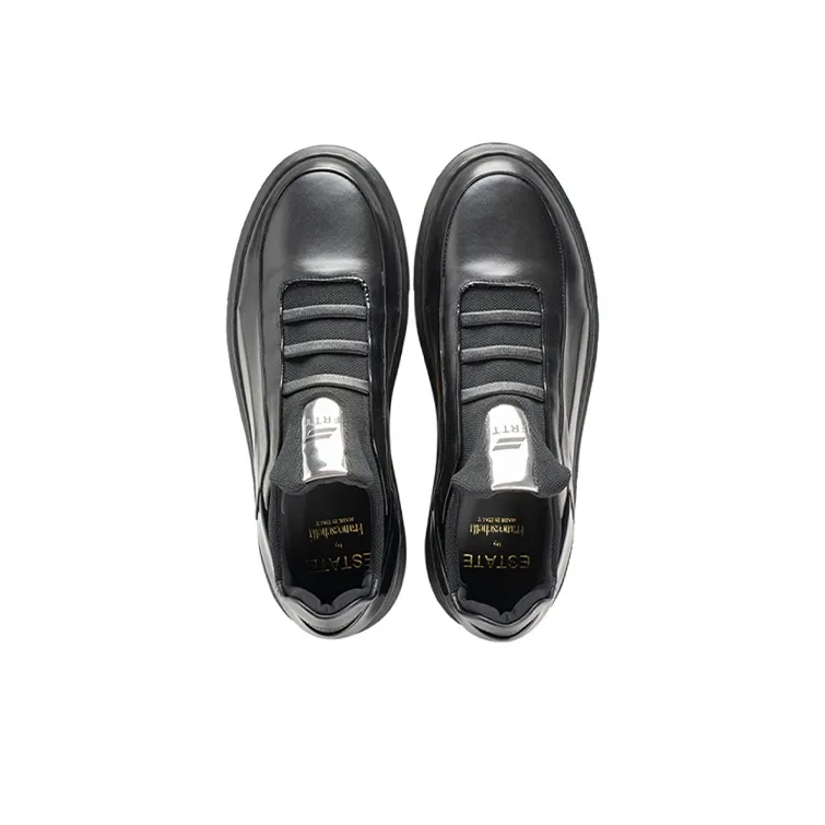 FRANCESCHETTI Stylish Skateboarding Shoes Men's Black-3