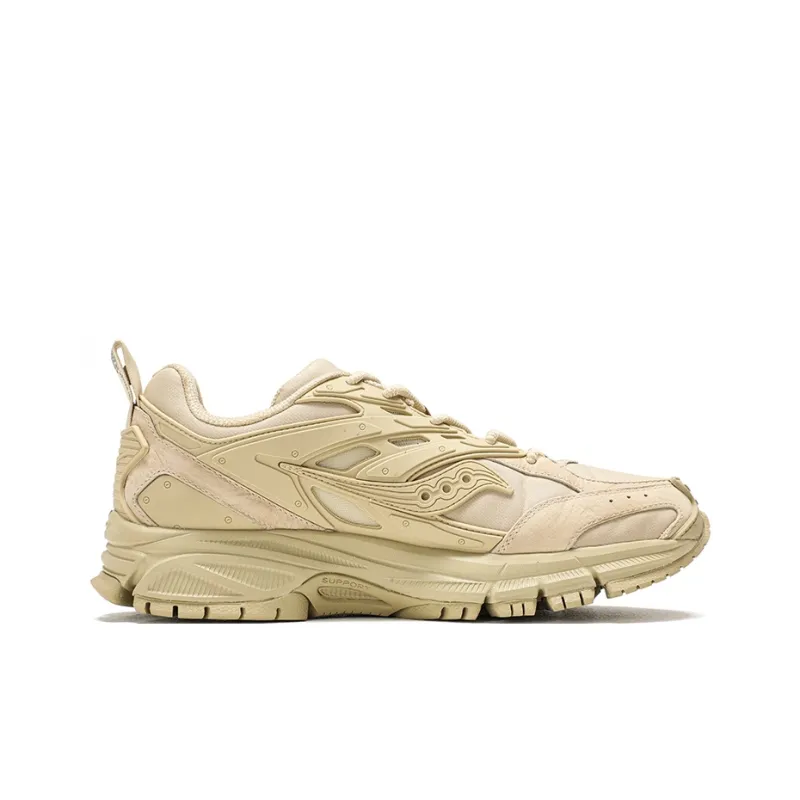 Saucony Cohesion Armor Wear resistant And Lightweight Low Top Running Shoes Unisex Sand Special Gift Box-1