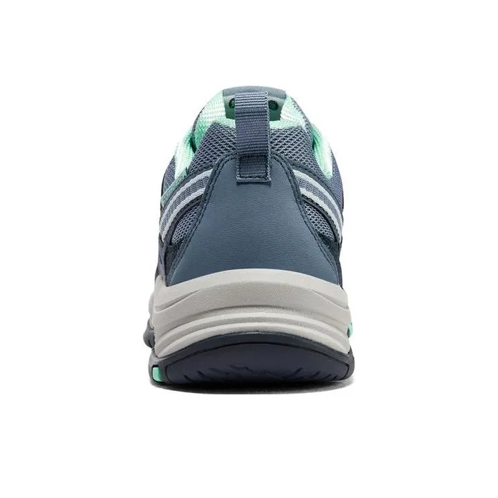 Skechers Trego Cushioning Anti Slip And Wear Resistant Low Top Casual Shoes Women's Gray Blue-2