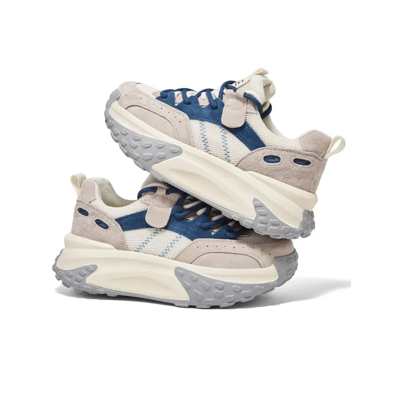 D FUSE SCANDINAVIA Cushioned Wear Resistant Breathable Lightweight Height Increasing Low Top Chunky Sneakers Women's-5