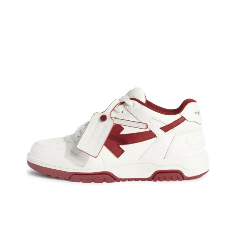 OFF WHITE Out Of Office Leather Sneakers Women's-0