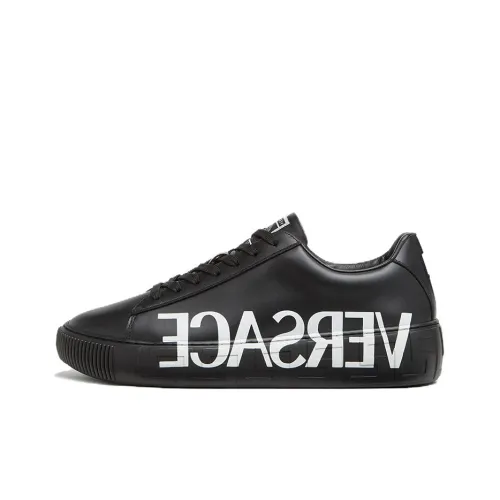 VERSACE Medusa Greca Low Black Black White