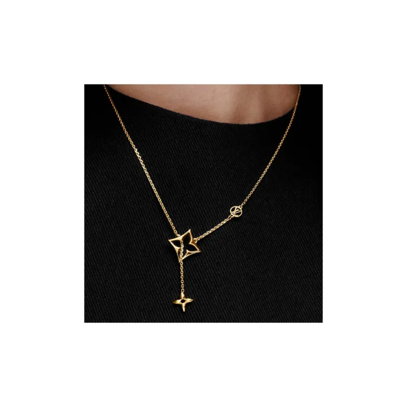 LOUIS VUITTON Lv Flowergram Necklace-3
