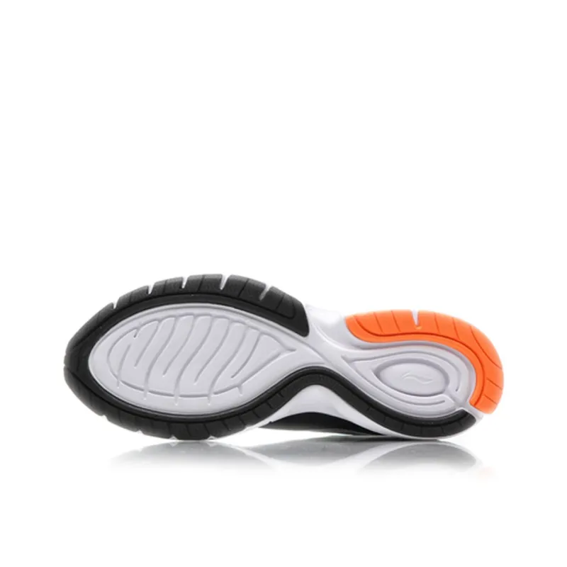 LiNing Shock Absorbers With Slip Resistant And Abrasion Resistant Properties Low Top Running Shoes Men's Ink Blue-4