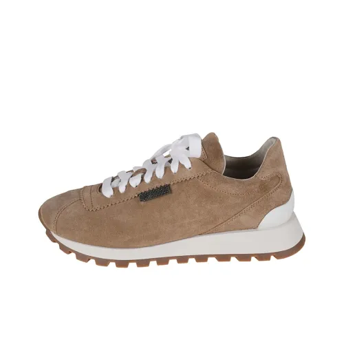 Brunello Cucinelli Monili Suede Sneakers